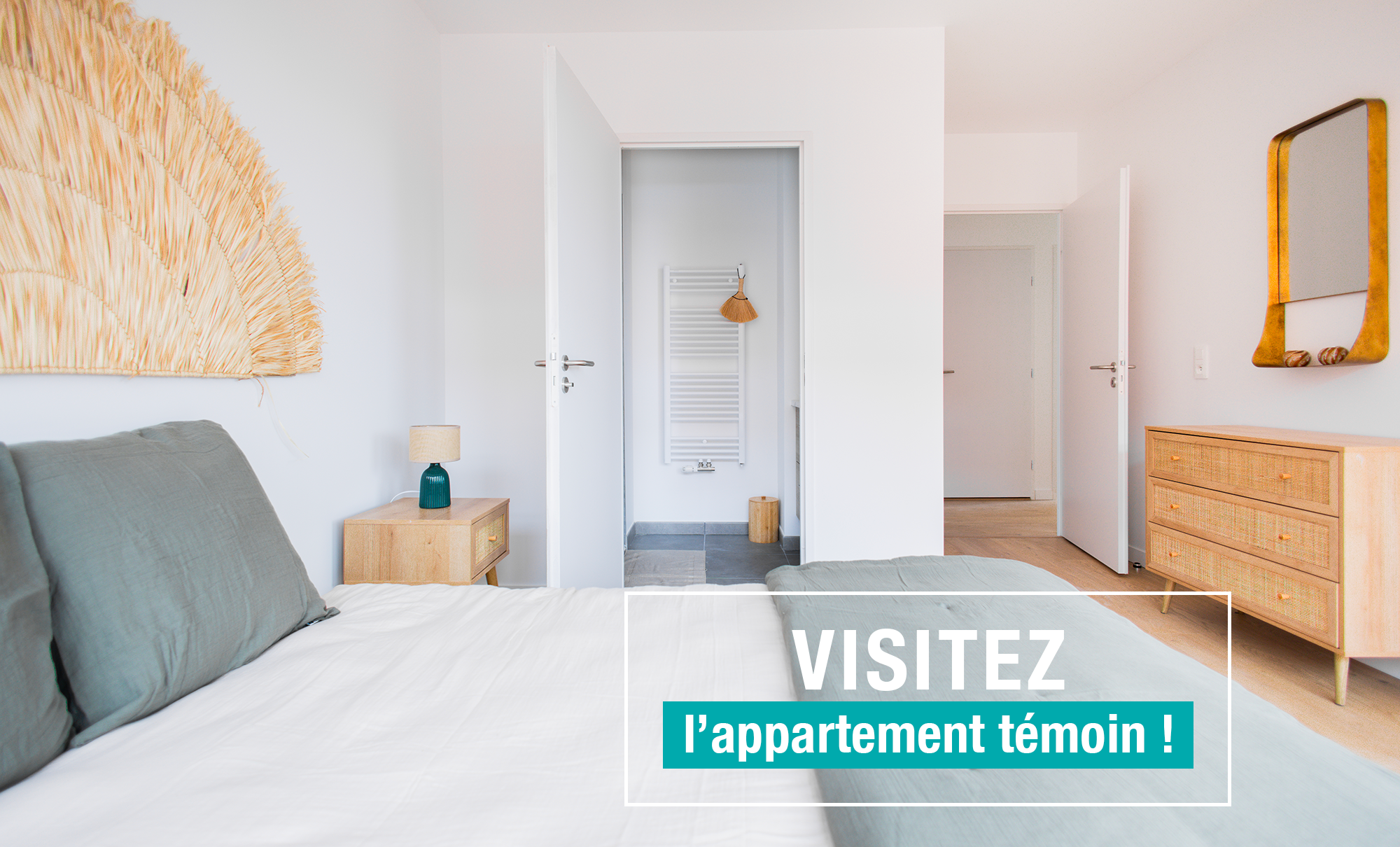 Appartement témoin à Bordeaux lac Noeme Covivio